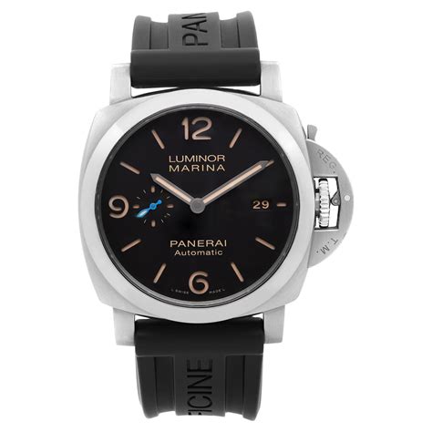 panerai luminor marina blacksteel|Panerai Luminor marina.